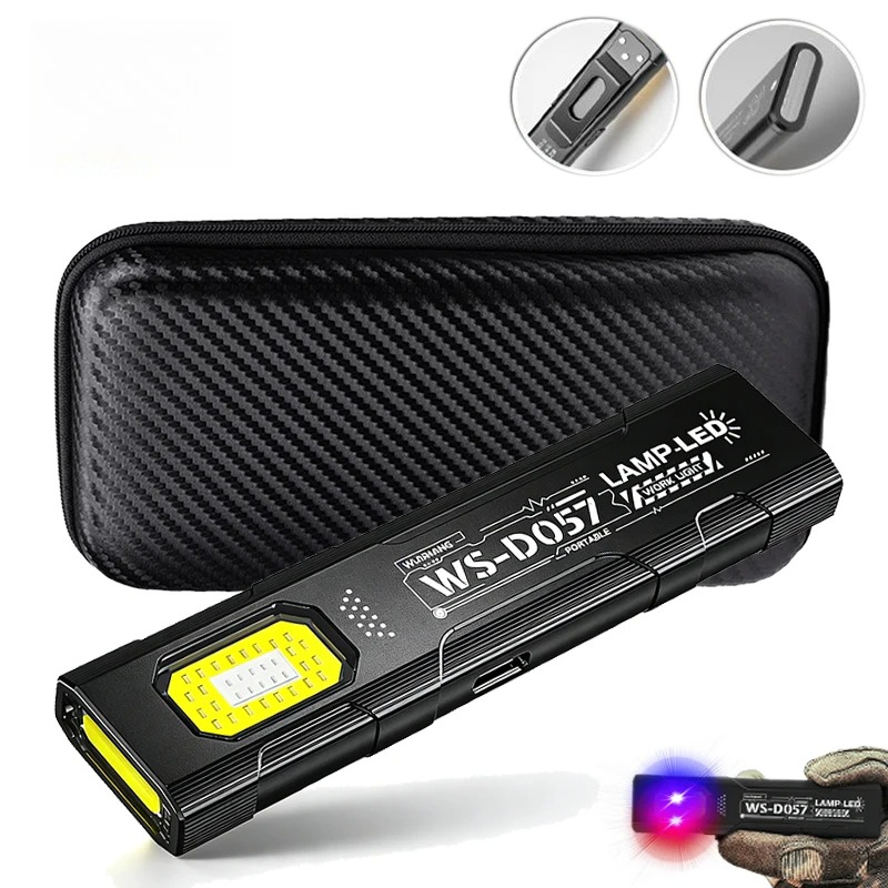 Outdoor Lighting Setup - LED Keychain Flashlight USB C Rechargeable