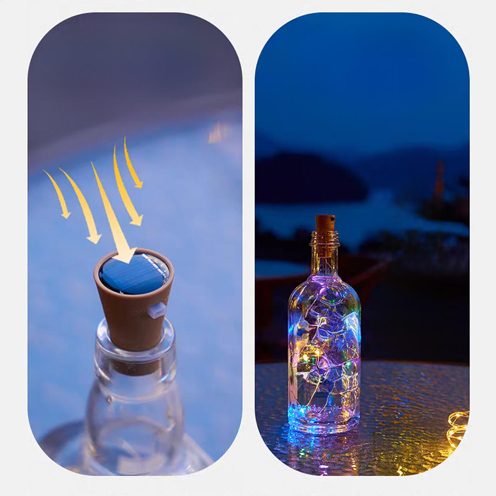 Solar Path Light - Solar Wine Bottle Lights 6 Pieces
