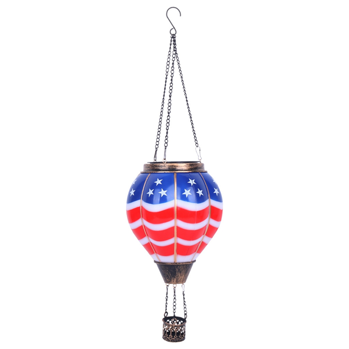 A71Z Solar Hot Air Balloon - S - Solar Lantern Hanging 评论和价格