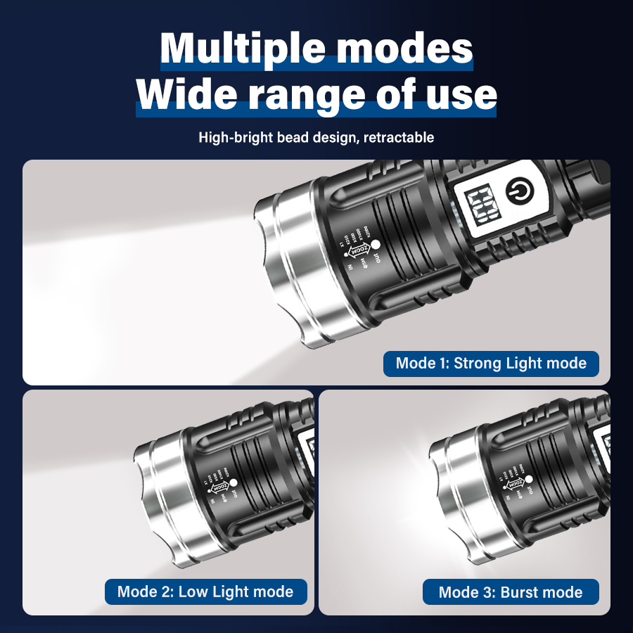 High Power 200000LM LED Flashl - Outdoor Lighting Types 评论和价格