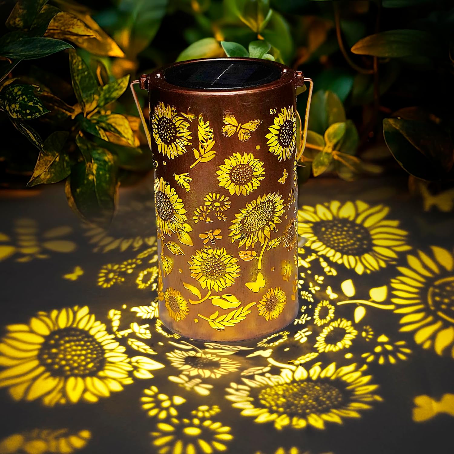 Sunflower Light and Shadow Lig - Bollard Light Garden 评论和价格