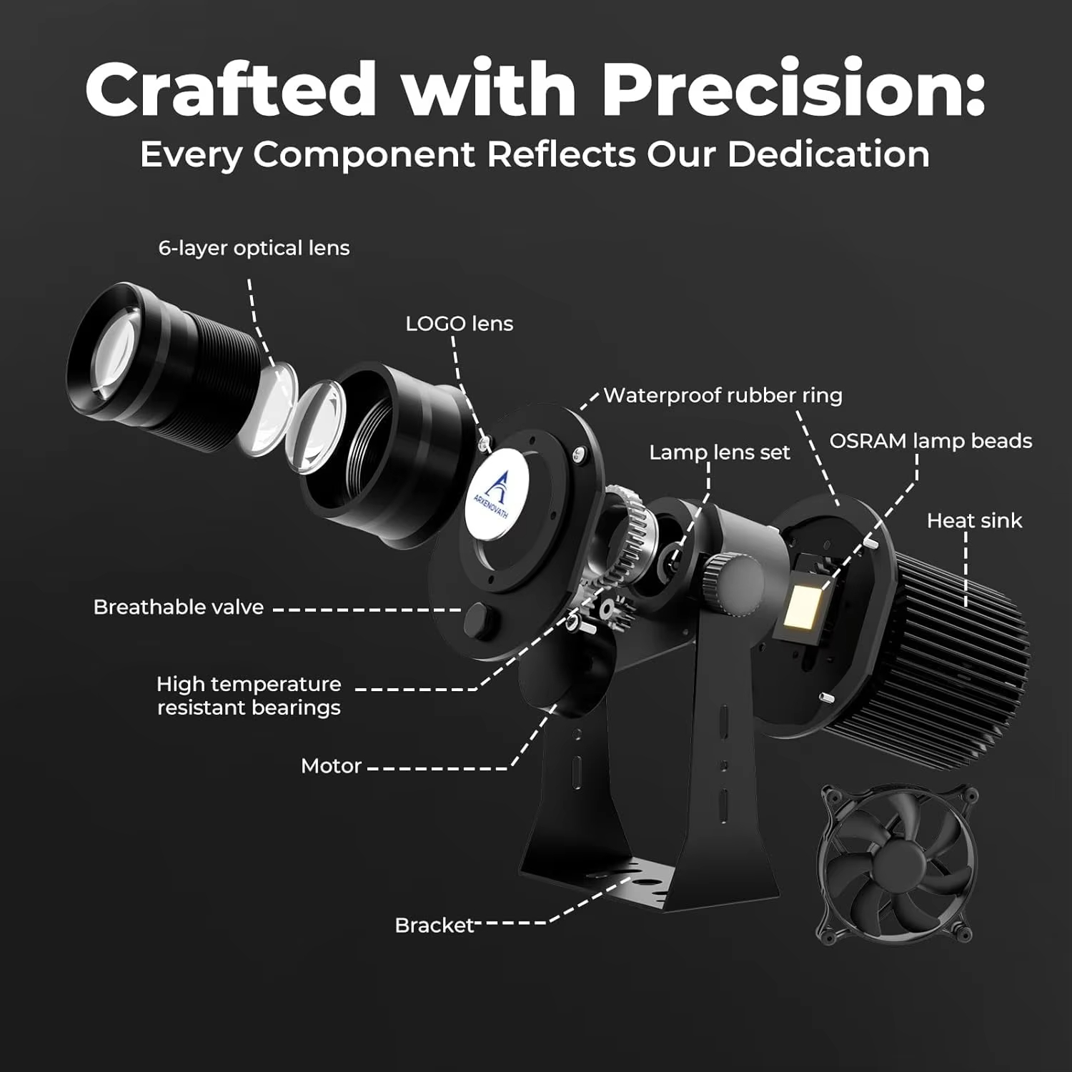Outdoor Commercial Custom Gobo - Outdoor Lighting Logo 评论和价格