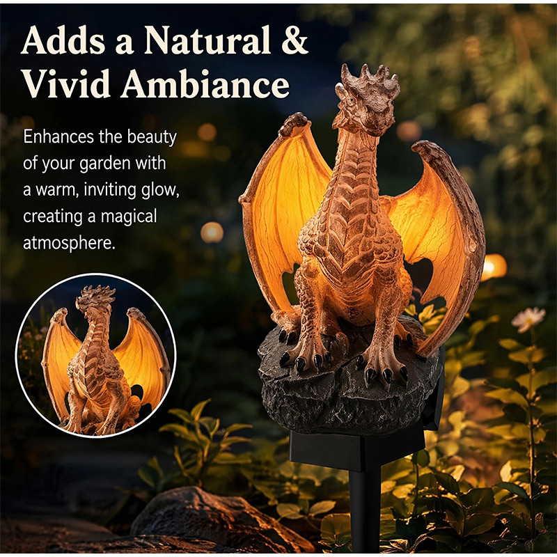 Dragon Legacy Golden Ember Edi - Bollard Light Garden 评论和价格