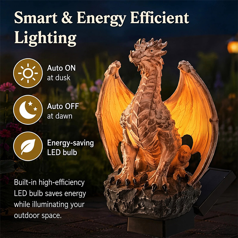 Dragon Legacy Golden Ember Edi - Bollard Light Garden 评论和价格