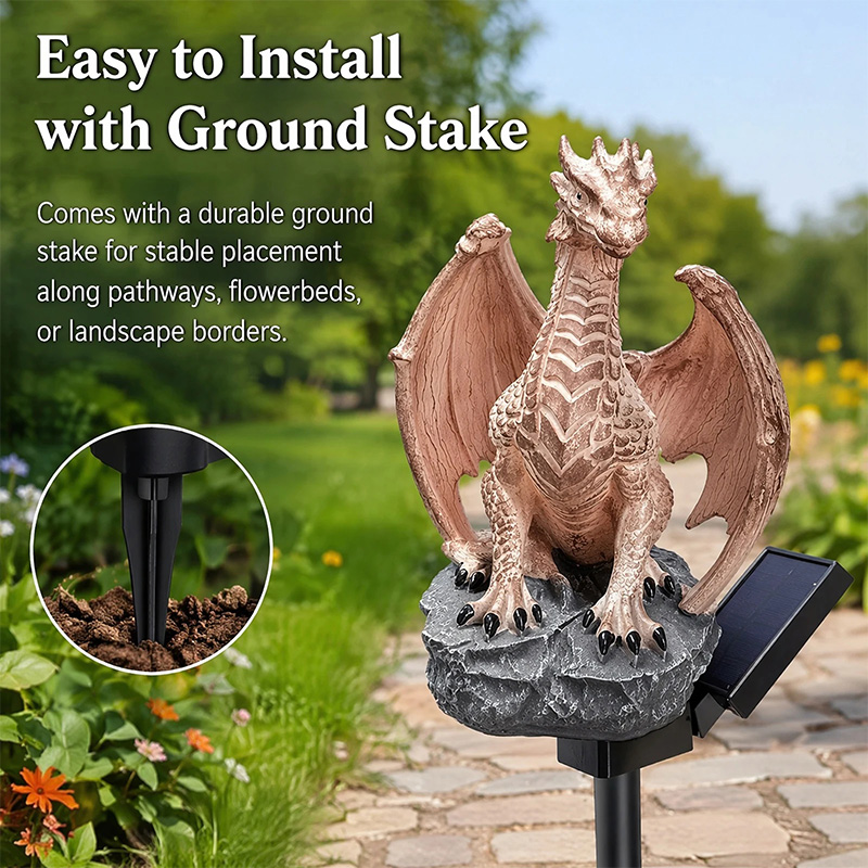 Dragon Legacy Golden Ember Edi - Bollard Light Garden 评论和价格