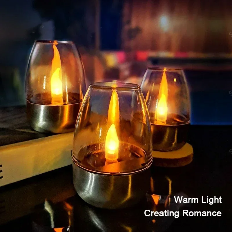 LED Solar Candles Light Flamel - Outdoor Lighting Led Fixtures 评论和价格