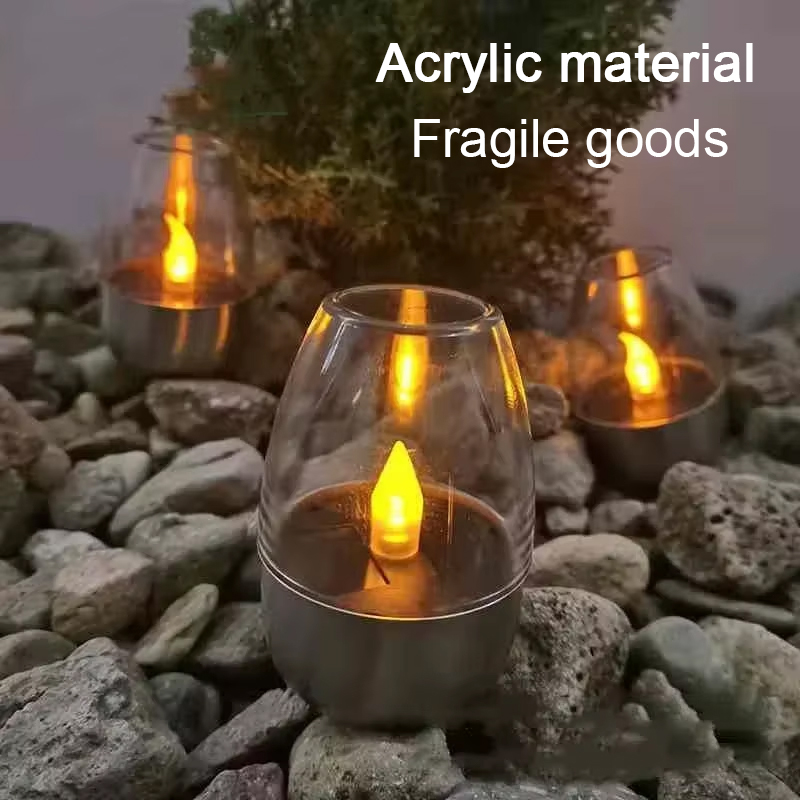 LED Solar Candles Light Flamel - Outdoor Lighting Led Fixtures 评论和价格