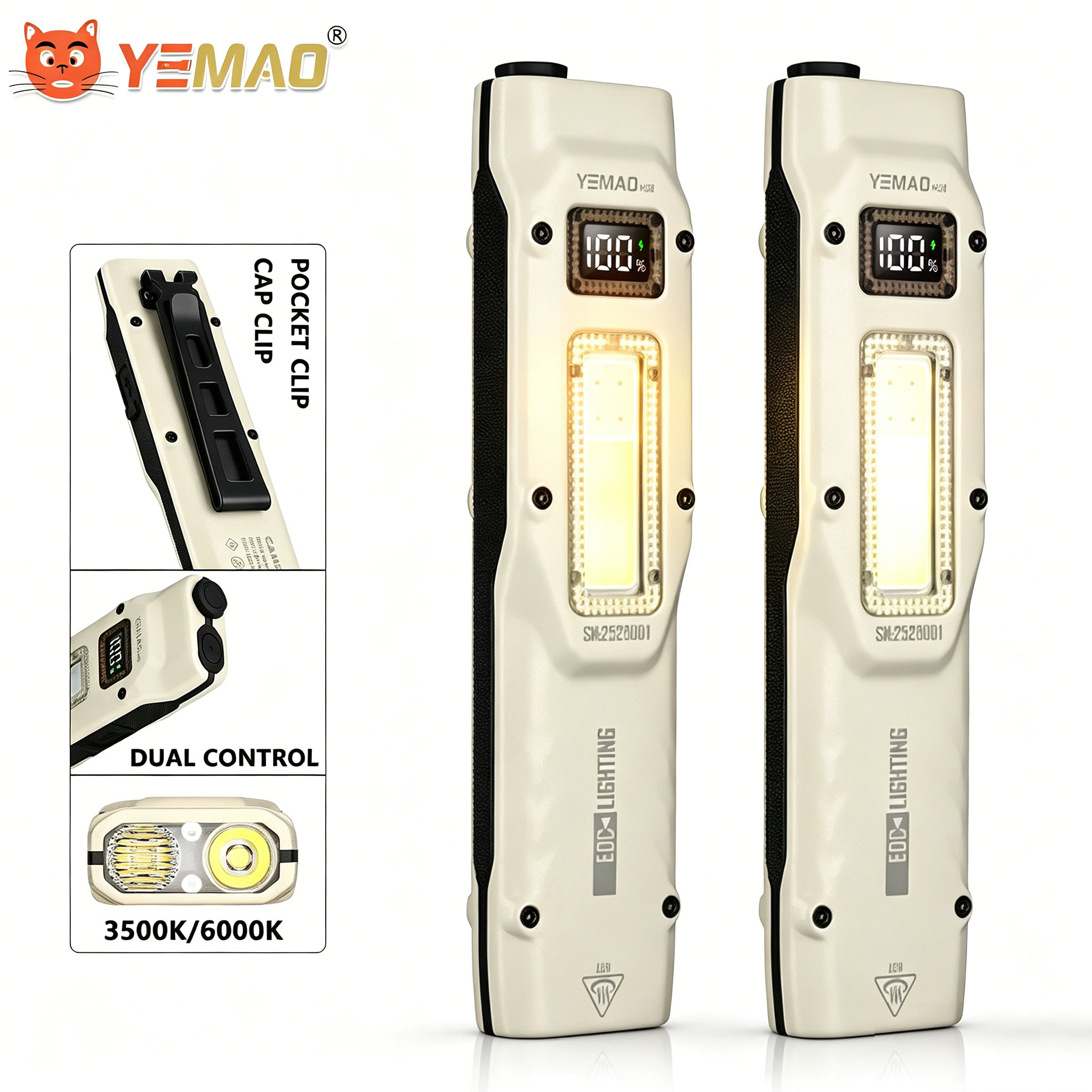 Portable 880LM YEMAO M28 Ultra - Outdoor Lighting Setup 评论和价格