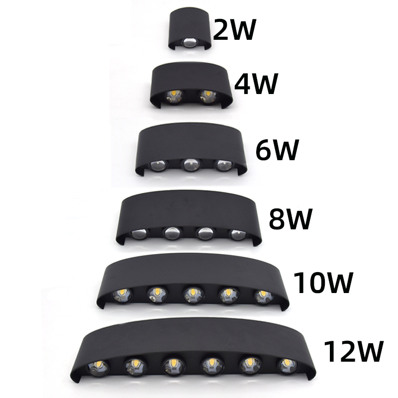 2W 4W 6W 8W 10W 12W LED Wall L - Outdoor Lighting On House 评论和价格