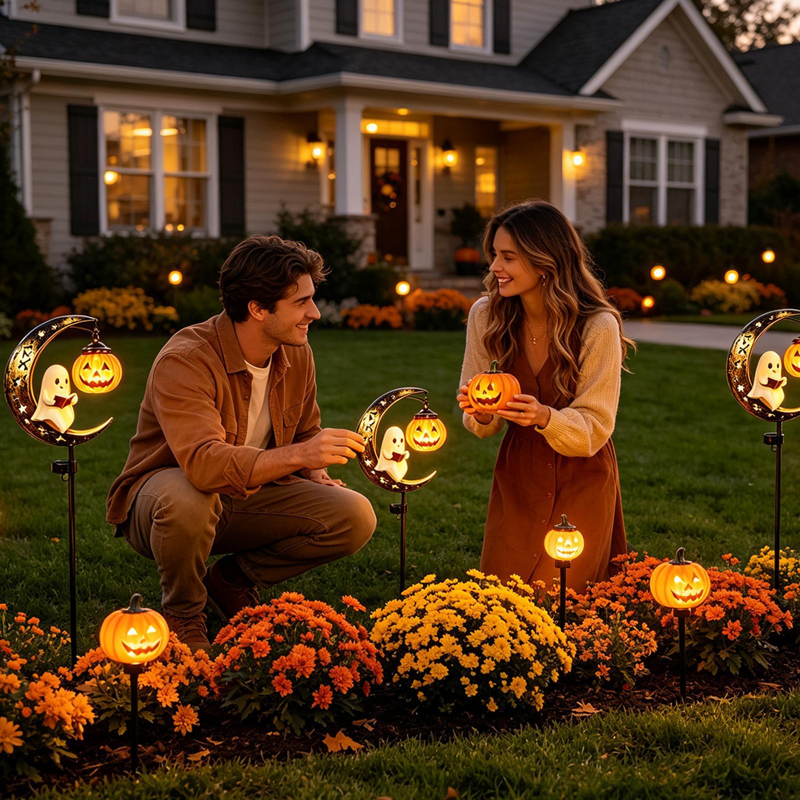 Halloween Garden Stake Light M - Solar Path Light 评论和价格