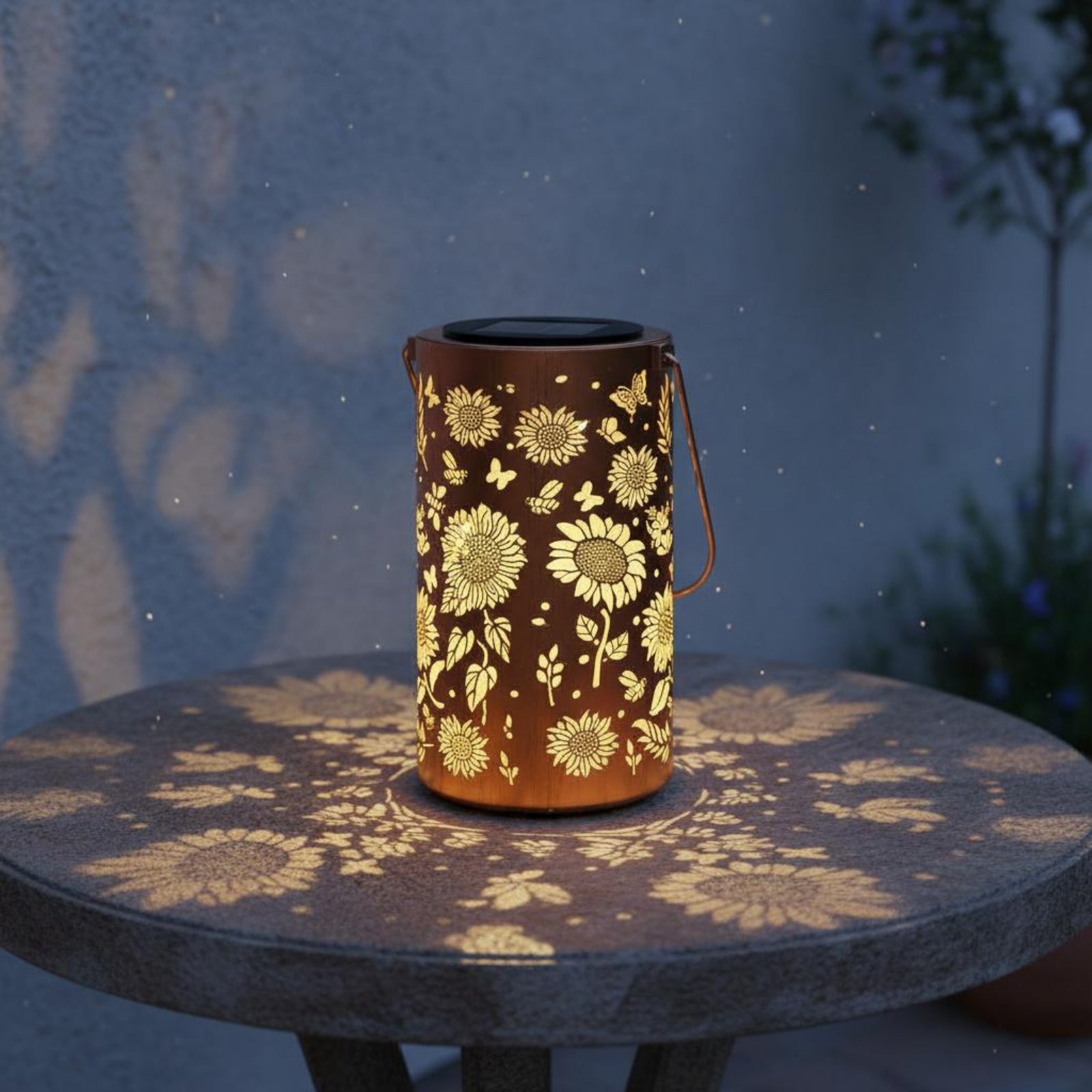 Colorful Sunburst Solar Lanter - Solar Lantern Hanging 评论和价格