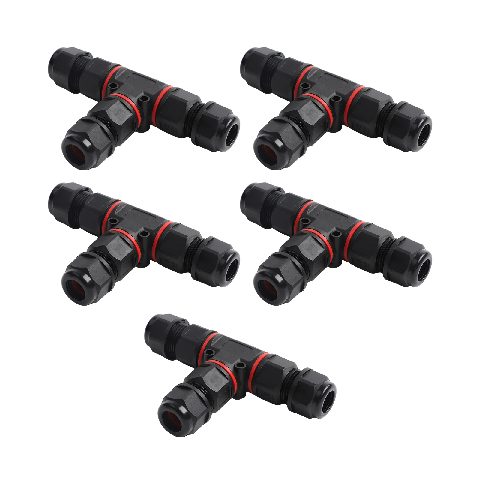 5Pcs IP68 Waterproof 3 Pin T S - Outdoor Lighting Electrical Box 评论和价格