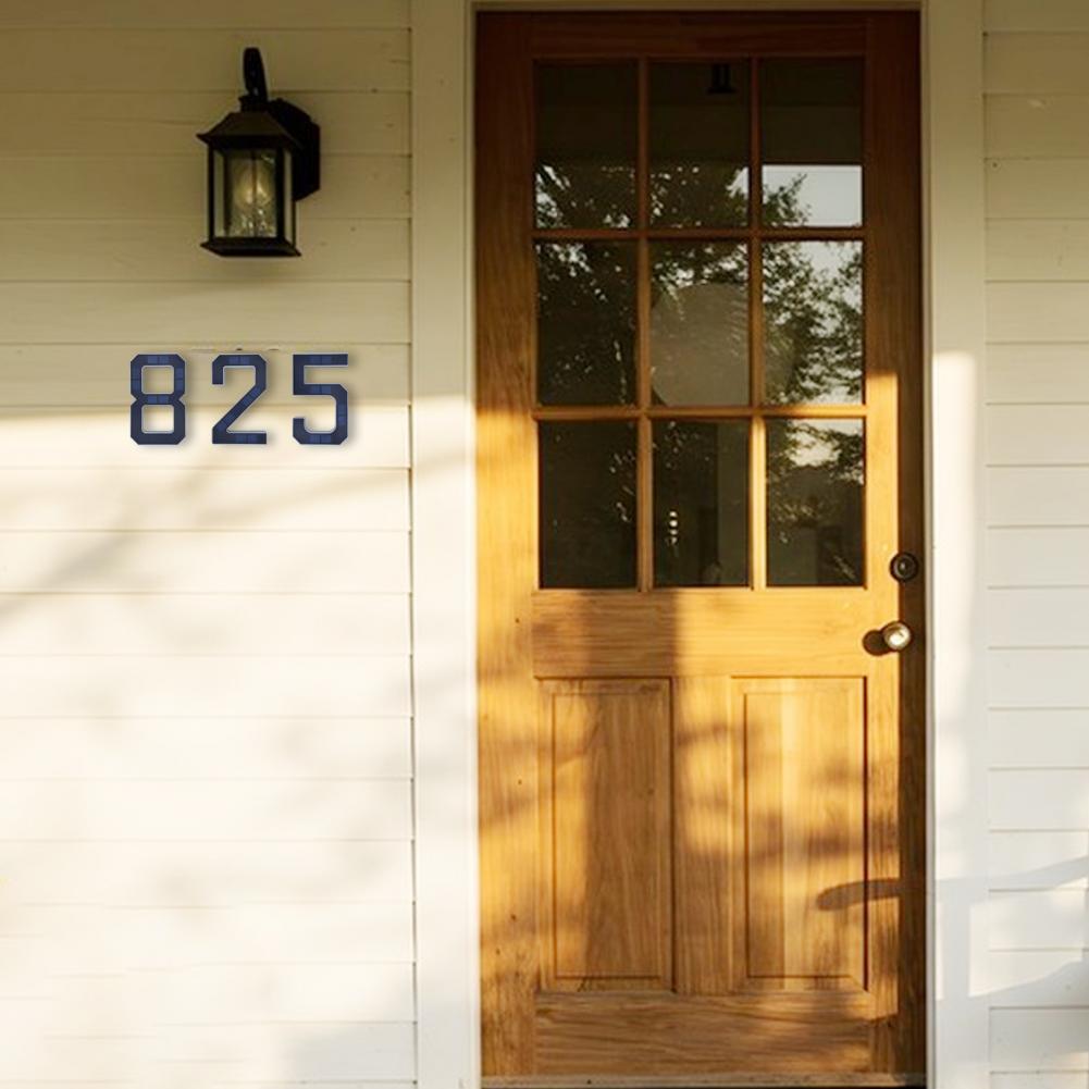Solar Address Number Sign, LED - Outdoor Lighting On House 评论和价格
