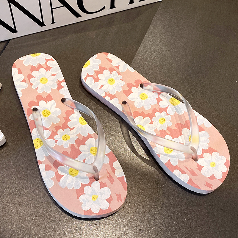 New Flower Beach Slippers Wome - Outdoor Lighting On House 评论和价格