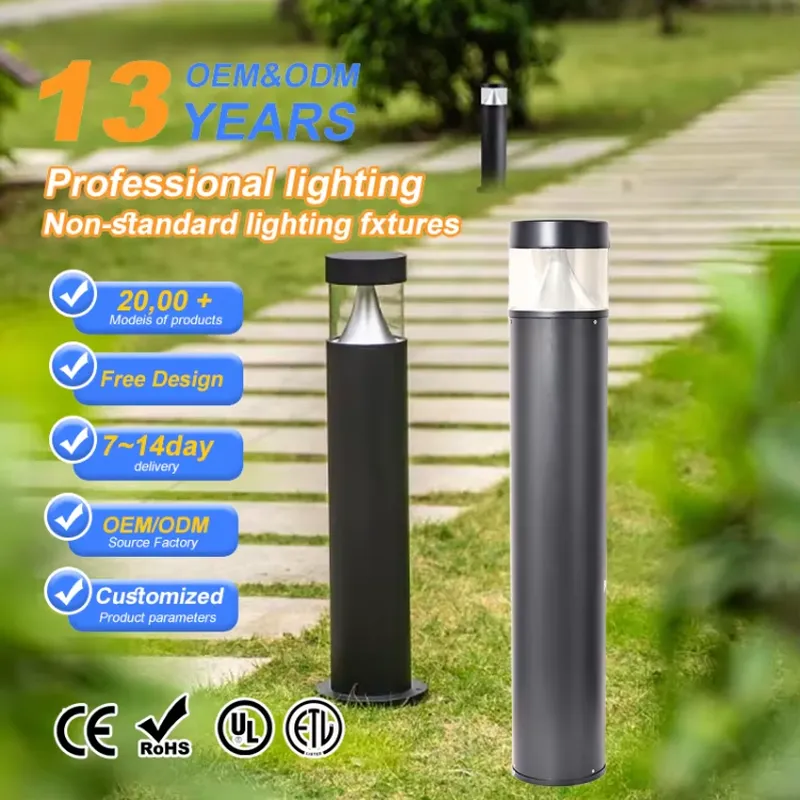 3/7/12W Modern Aluminum LED Bo - Bollard Light Garden 评论和价格