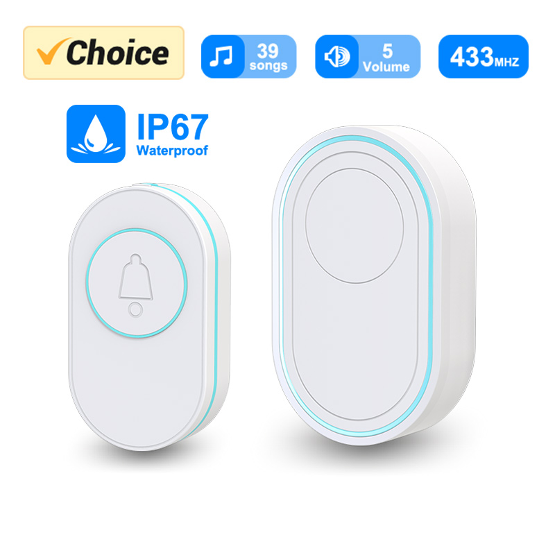 Wireless Doorbell IP67 Waterpr - Outdoor Lighting Switch 评论和价格