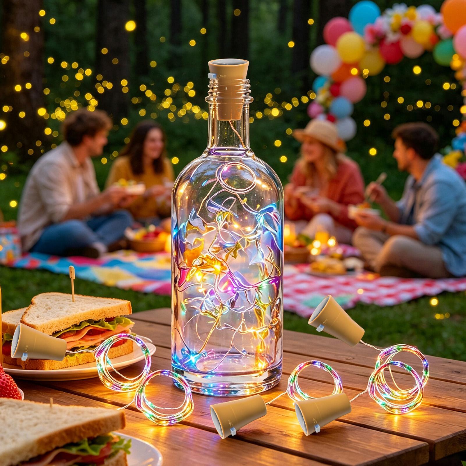 Solar Wine Bottle Lights LED W - Solar Path Light 评论和价格