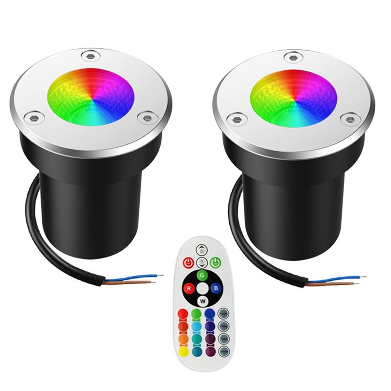 A01F-Outdoor 12V RGBW In Groun - Outdoor Lighting Low Voltage 评论和价格