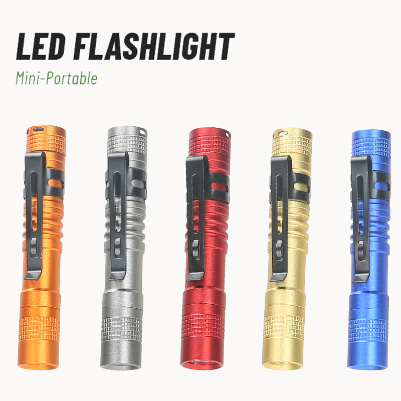 Portable Mini LED Pen Flashlig - Outdoor Lighting Types 评论和价格