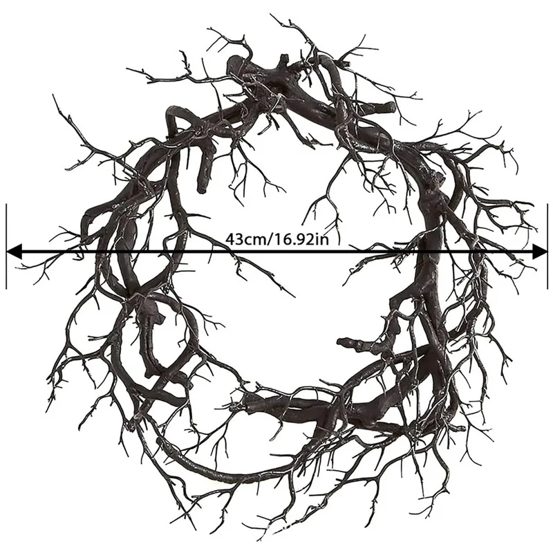 Halloween Decoration Wreath De - Outdoor Lighting On House 评论和价格