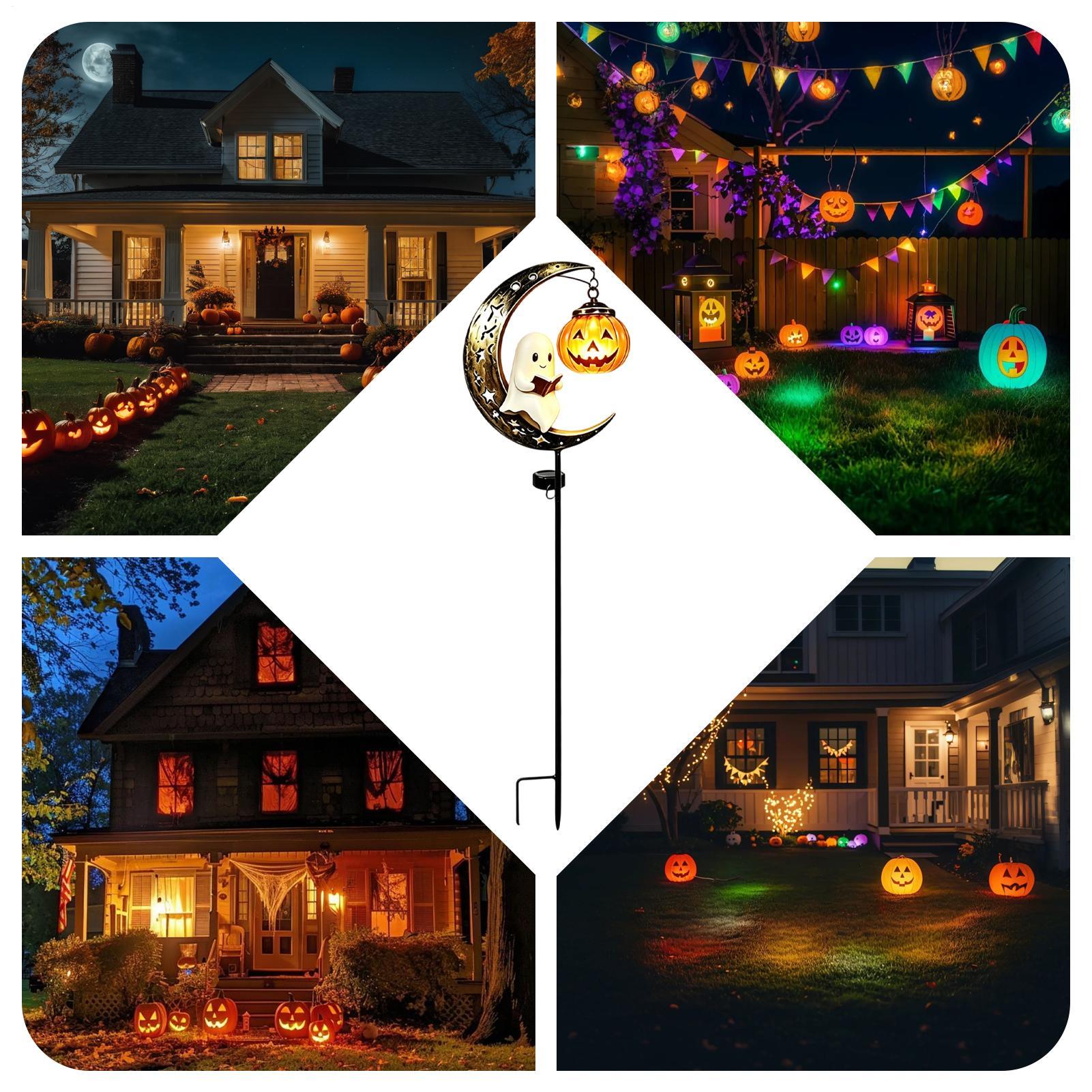 Halloween Solar Garden Stake L - Solar Path Light 评论和价格