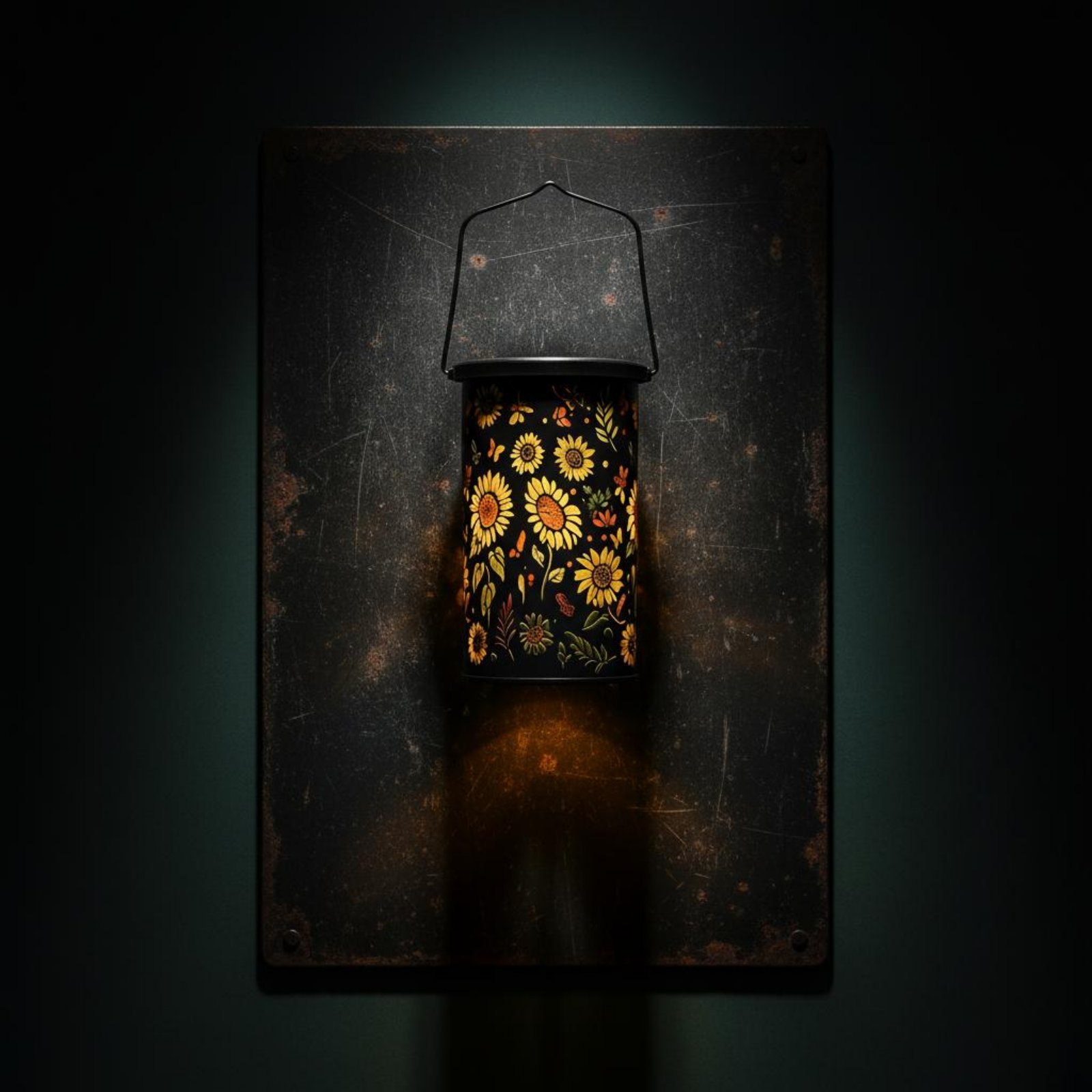 Floral Lantern Vintage Design  - Solar Lantern Hanging 评论和价格