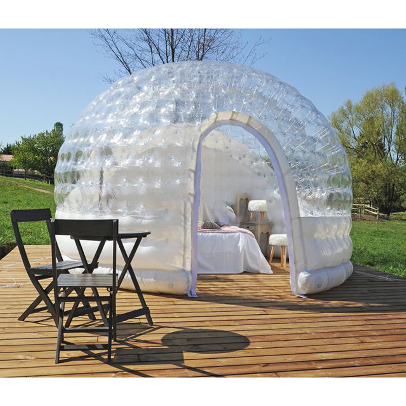 Inflatable Bubble Tent, Clear  - Outdoor Lighting Rental For Party 评论和价格