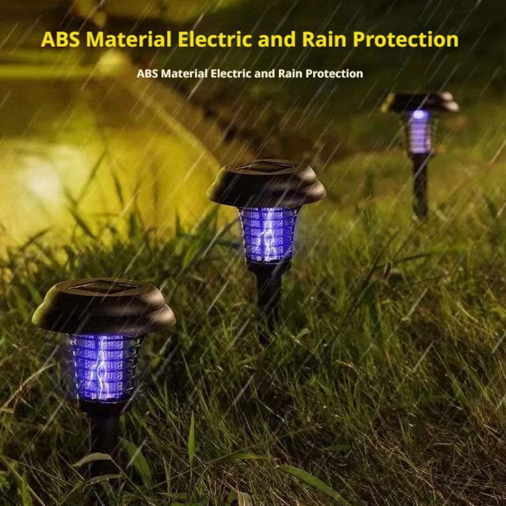 4/2/1pcs Solar Mosquito Killer - Bollard Light Garden 评论和价格
