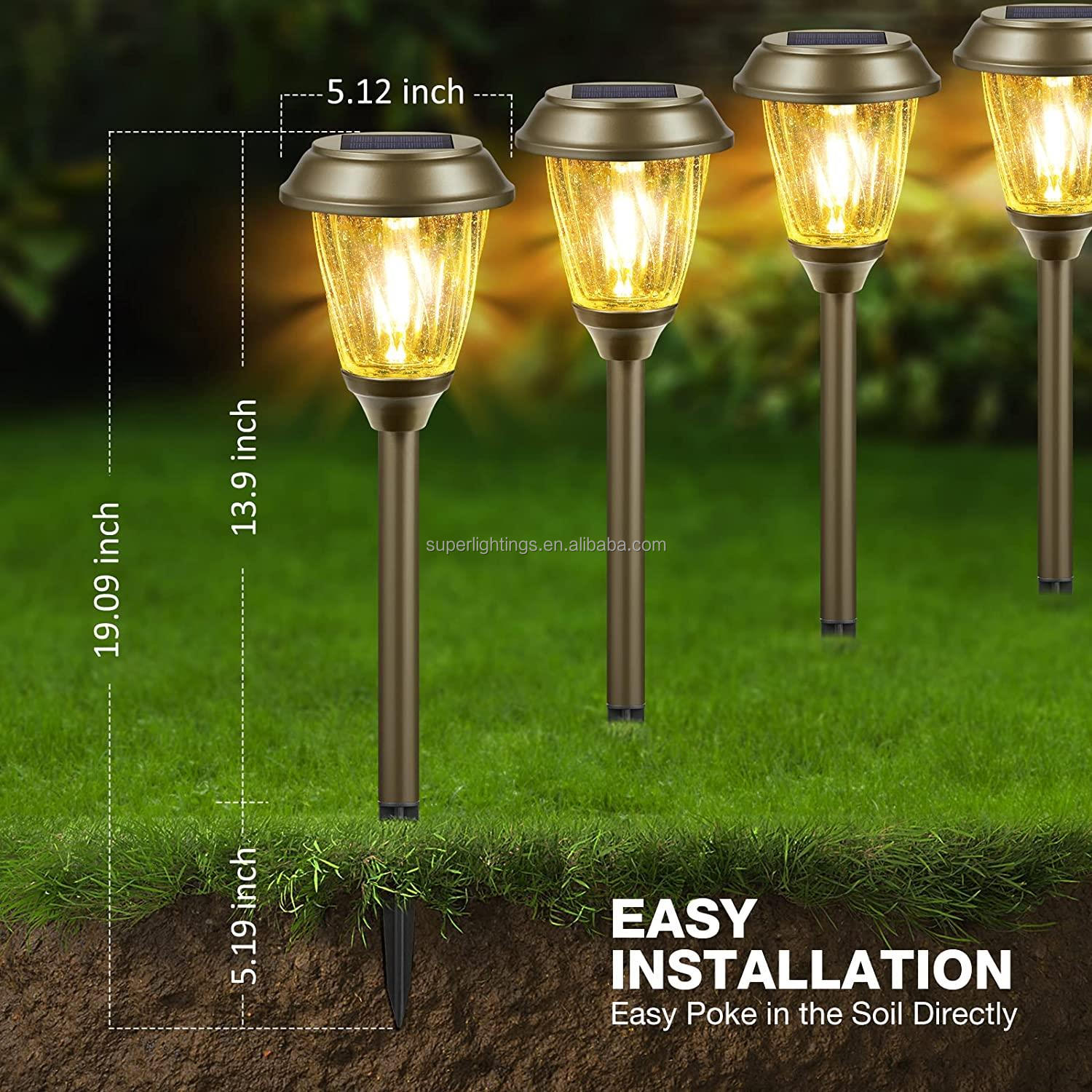 IP65 Waterproof Solar Lawn Lig - Outdoor Lighting Low Voltage 评论和价格