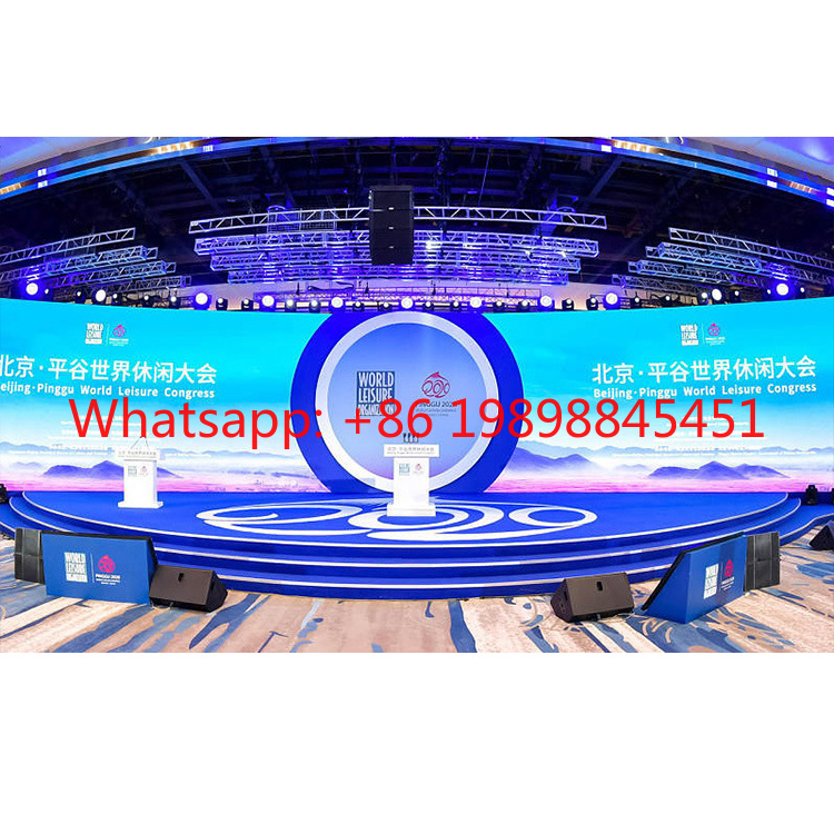 P3.91 Outdoor Rental Stage LED - Outdoor Lighting Rental For Party 评论和价格