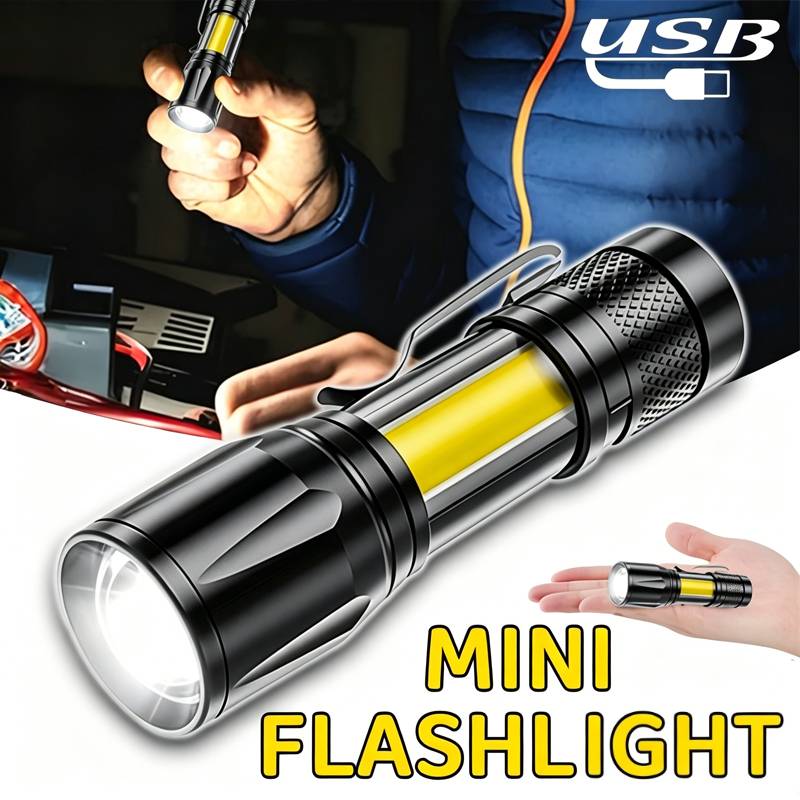 Mini LED Flashlight COB Floodl - Outdoor Lighting Lanterns 评论和价格