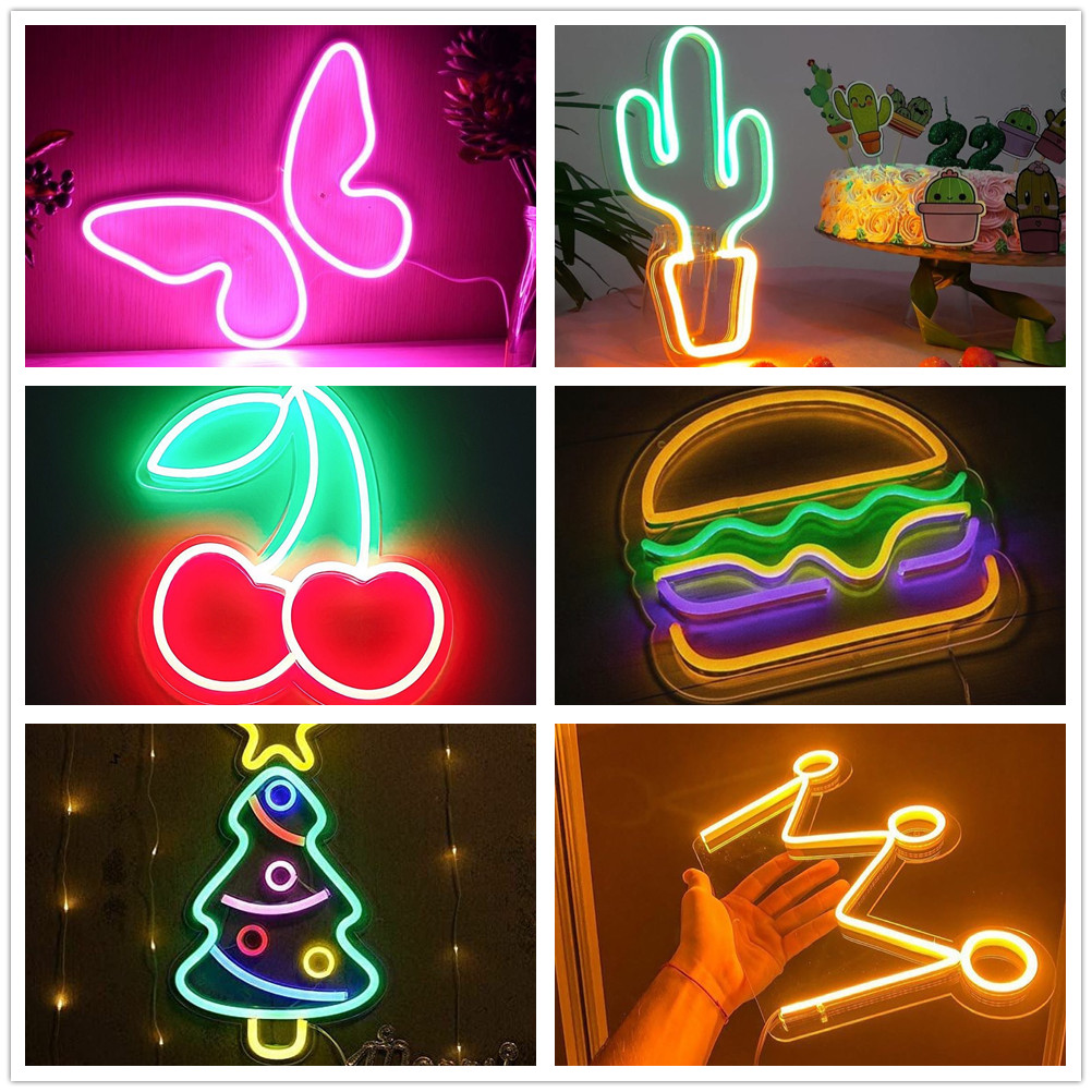 Custom LED Neon Sign for Room  - Outdoor Lighting Logo 评论和价格