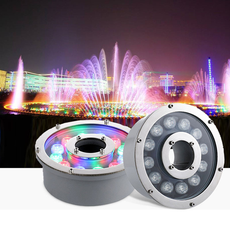 RGB LED Fountain Lamps 12V 24V - Outdoor Lighting Around Pool 评论和价格