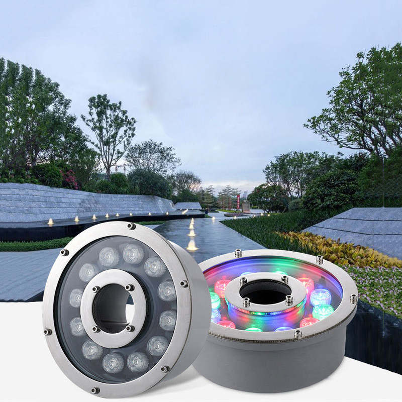 RGB LED Fountain Lamps 12V 24V - Outdoor Lighting Around Pool 评论和价格