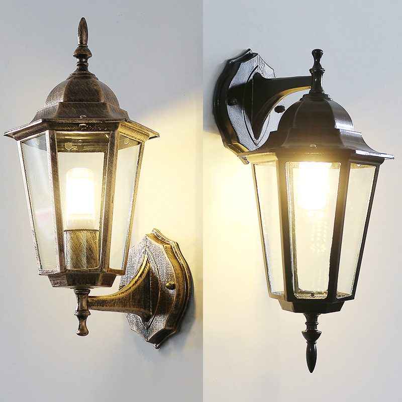 European Style Retro Led Wall  - Outdoor Lighting On House 评论和价格