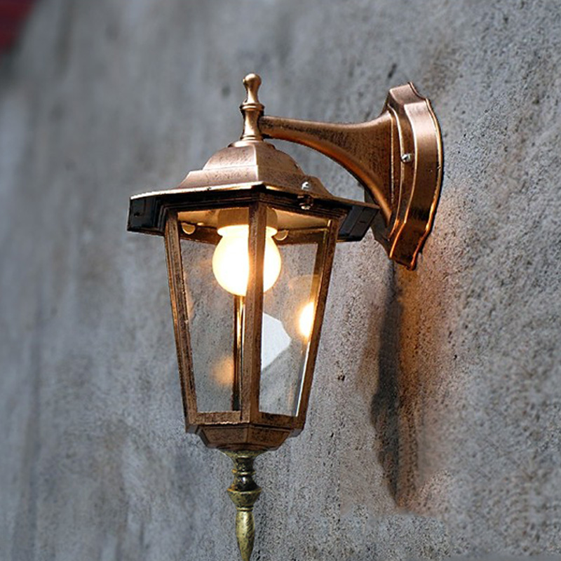 European Style Retro Led Wall  - Outdoor Lighting On House 评论和价格