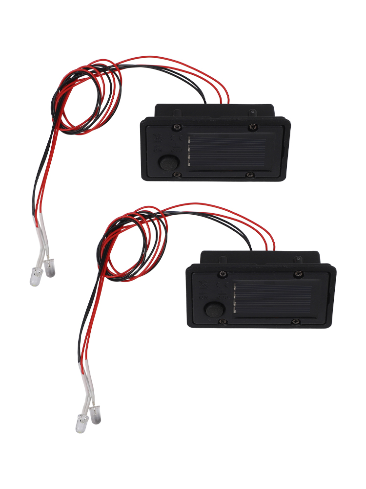 2pcs Solar Light Boxes Replace - Bollard Light Garden 评论和价格