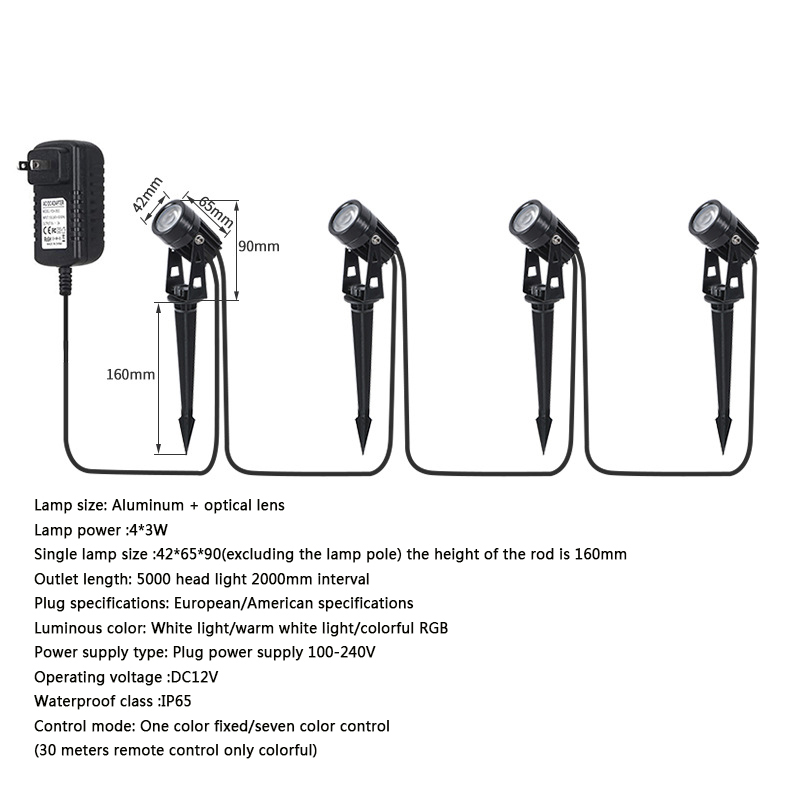 Waterproof Outdoor Garden Deco - Outdoor Lighting Low Voltage 评论和价格