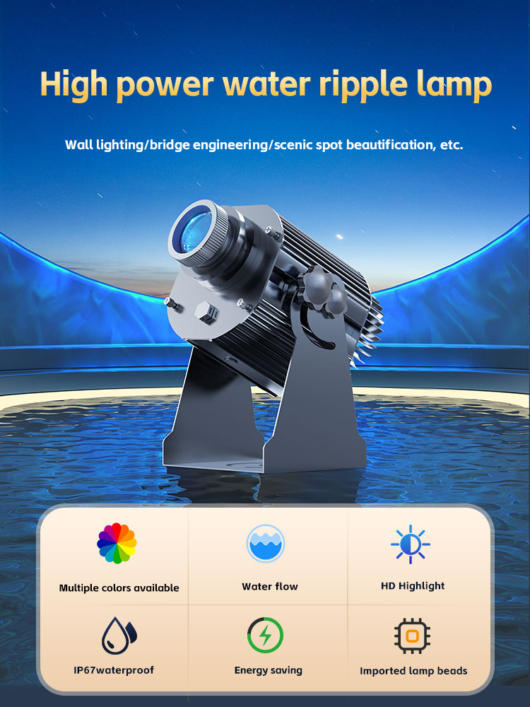 High-Power 3D Dynamic Water Ri - Outdoor Lighting Logo 评论和价格