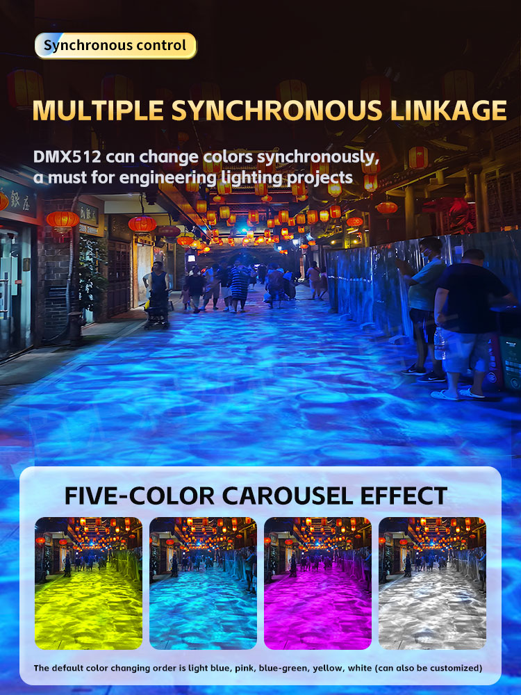 High-Power 3D Dynamic Water Ri - Outdoor Lighting Logo 评论和价格