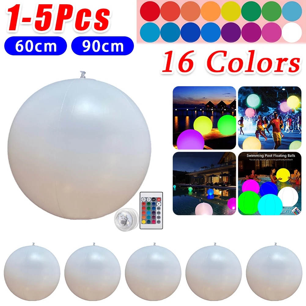 1-5PCS 60/90CM Floating Pool L - Outdoor Lighting Around Pool 评论和价格