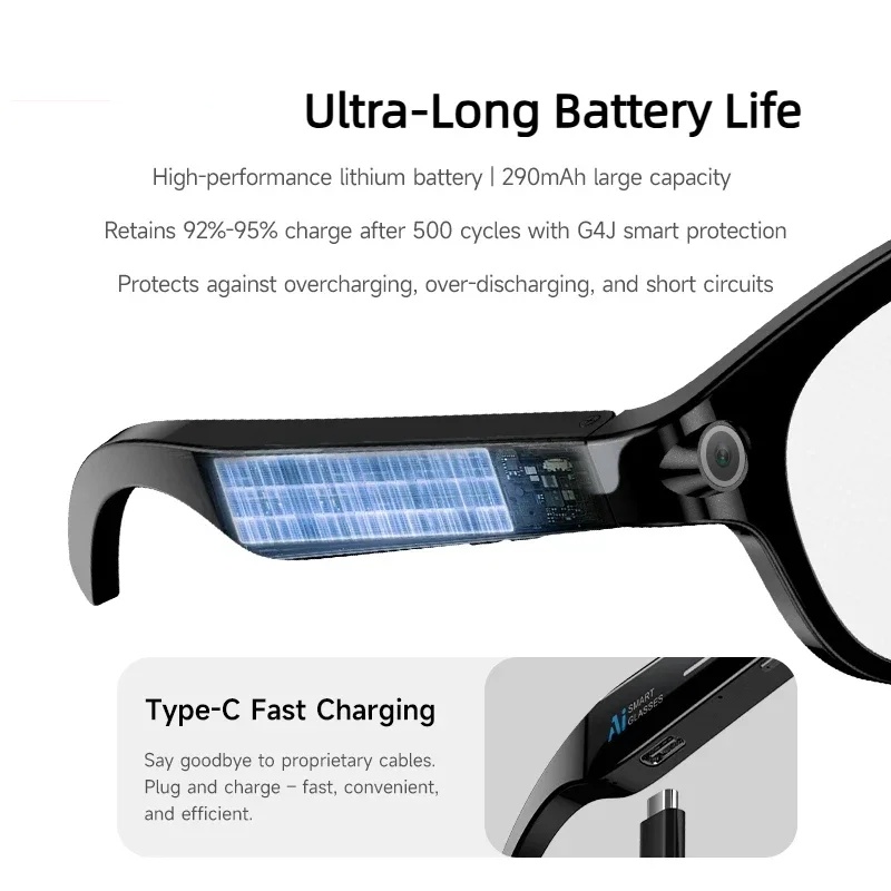 Xiaomi AI Vision Glasses 8K HD - Outdoor Lighting Types 评论和价格