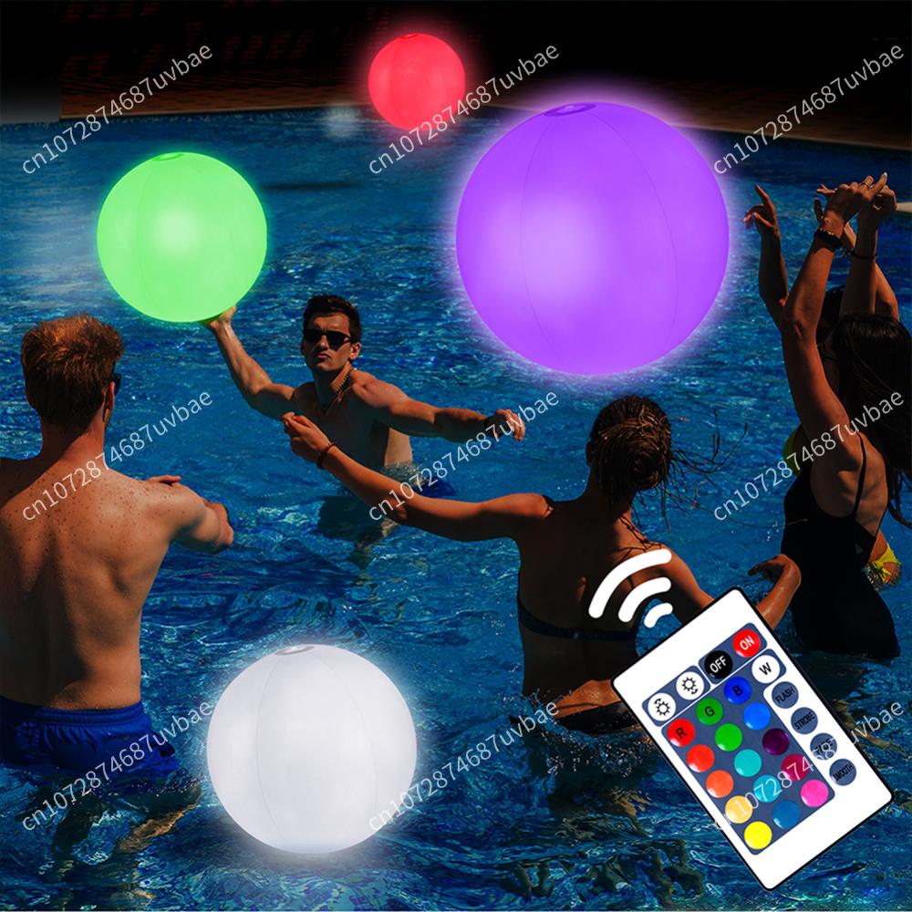 Inflatable Pool Beach Ball 16  - Outdoor Lighting Around Pool 评论和价格