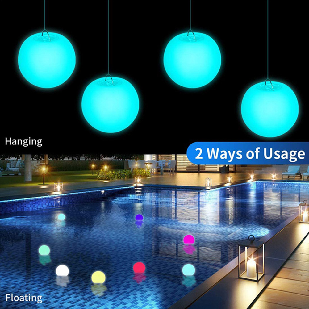 LED Glowing Ball Night Light R - Outdoor Lighting Around Pool 评论和价格