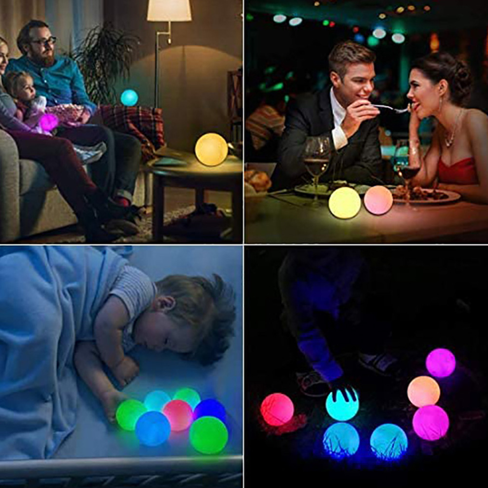 LED Glowing Ball Night Light R - Outdoor Lighting Around Pool 评论和价格