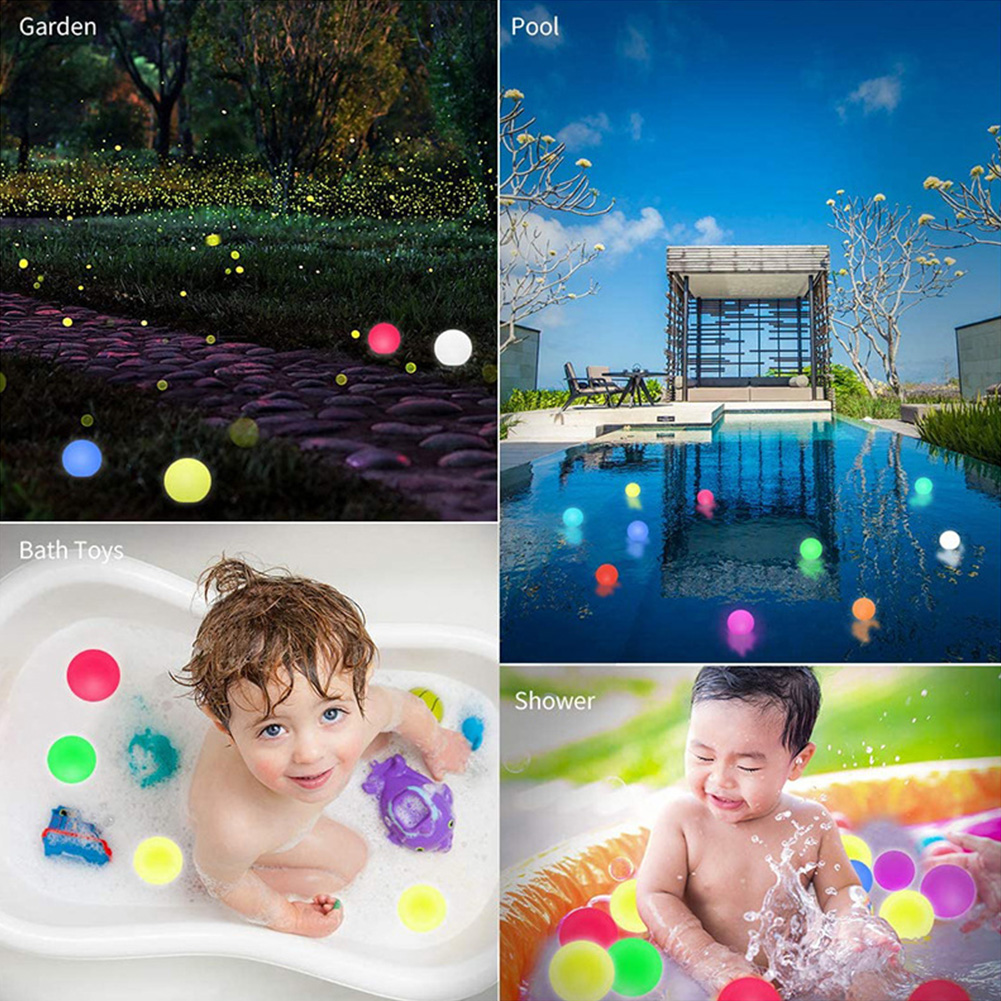 LED Glowing Ball Night Light R - Outdoor Lighting Around Pool 评论和价格