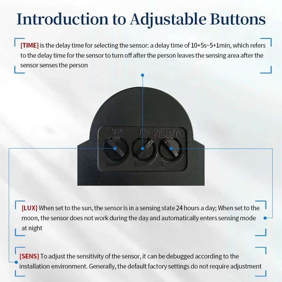 PIR Motion Sensor 220V 110V 12 - Outdoor Lighting Switch 评论和价格