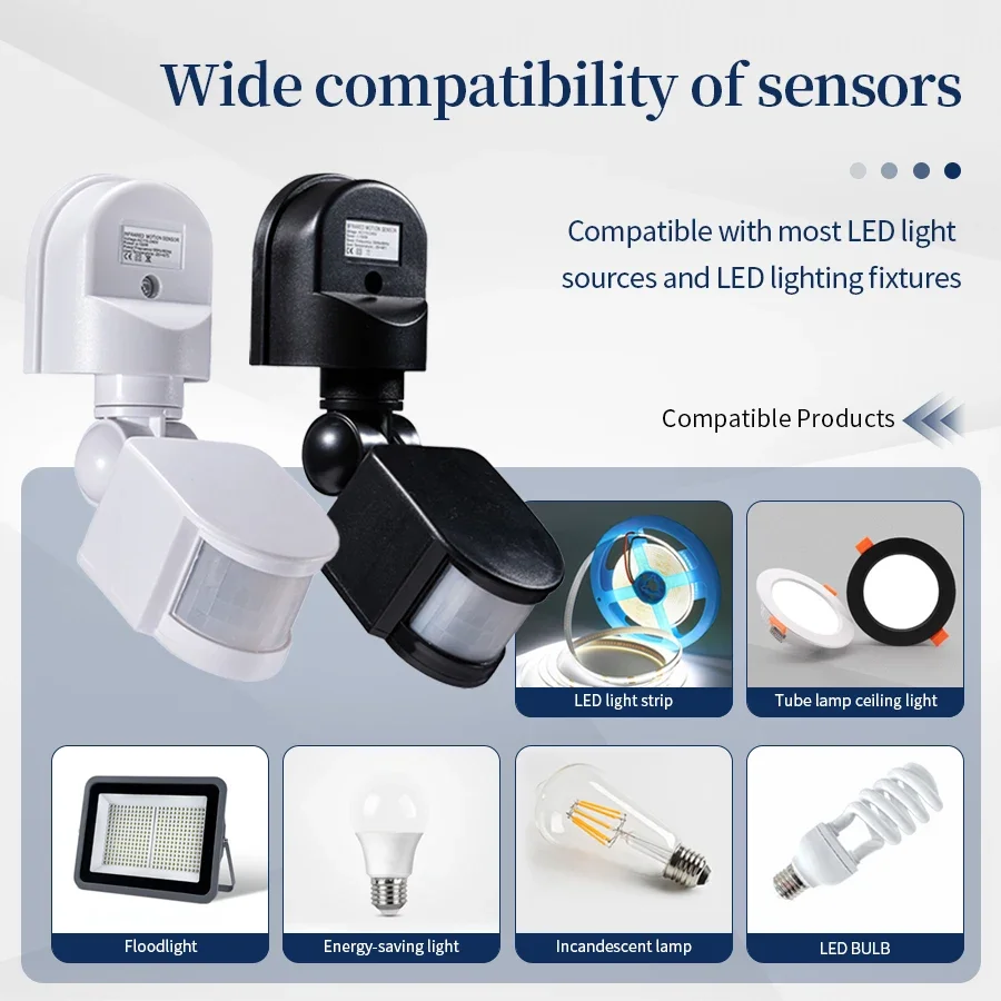 PIR Motion Sensor 220V 110V 12 - Outdoor Lighting Switch 评论和价格