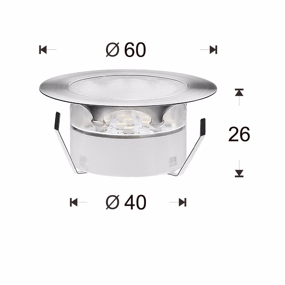 QACA Outdoor Recessed Lamp Low - Outdoor Lighting Low Voltage 评论和价格