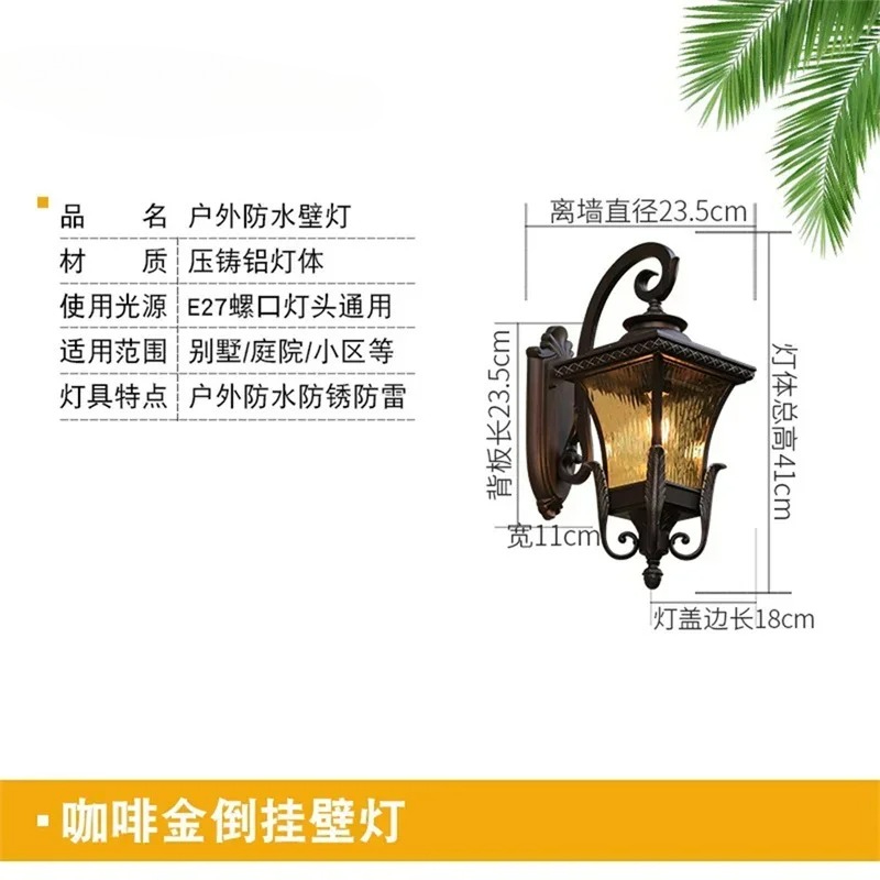 Villa Community European-style - Outdoor Lighting On House 评论和价格